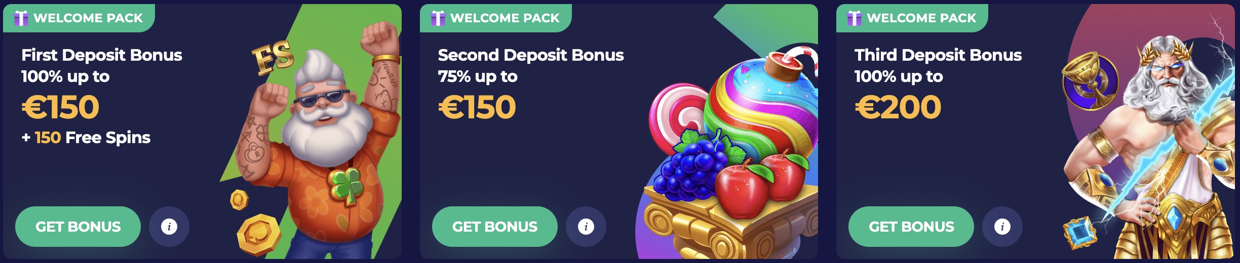 PinoCasino Welcome Bonus